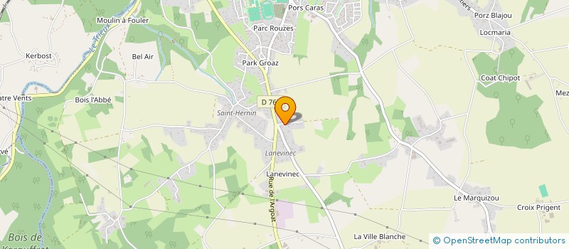 localisation de l'entreprise OHANA  PLOUMAGOAR