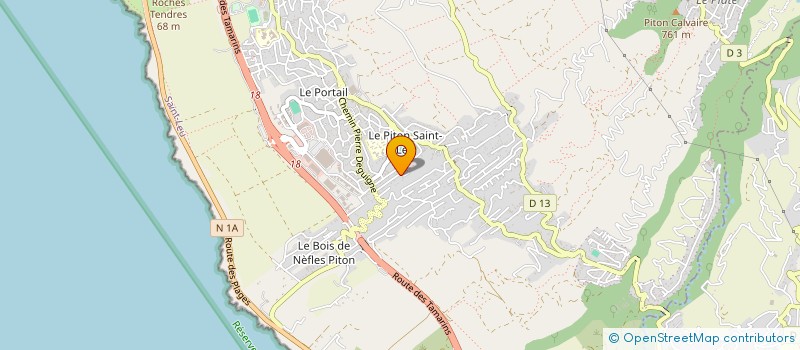 localisation de l'entreprise OHANA à SAINT-LEU