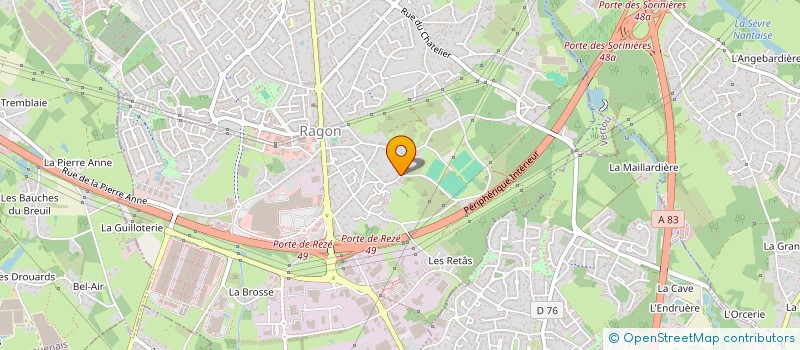 localisation de l'entreprise OHANA  REZE