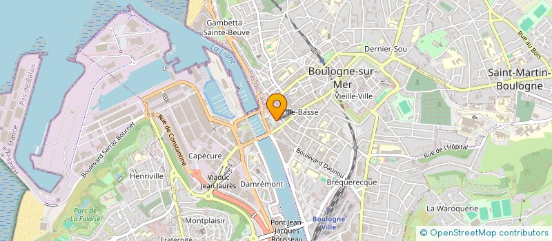 localisation de l'entreprise OHANA  BOULOGNE-SUR-MER