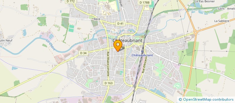 localisation de l'entreprise OHANA  CHATEAUBRIANT