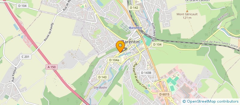 localisation de l'entreprise OHANA  BARENTIN