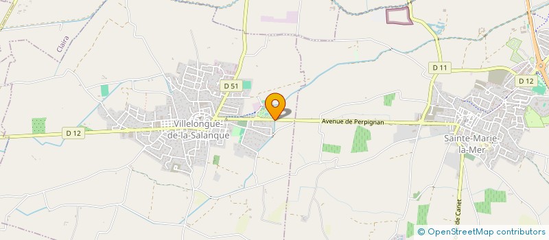 localisation de l'entreprise OHANA  VILLELONGUE-DE-LA-SALANQUE