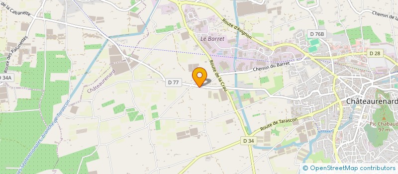 localisation de l'entreprise OHANA  CHATEAURENARD