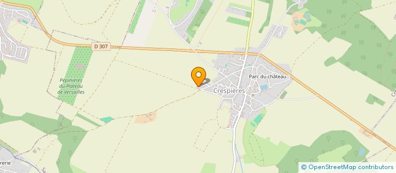 localisation de l'entreprise OHANA BW  CRESPIERES