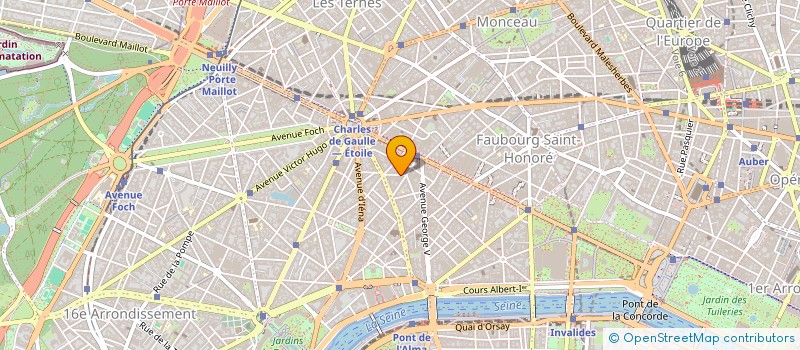 localisation de l'entreprise OHANA CONSEIL à NEUILLY-SUR-SEINE