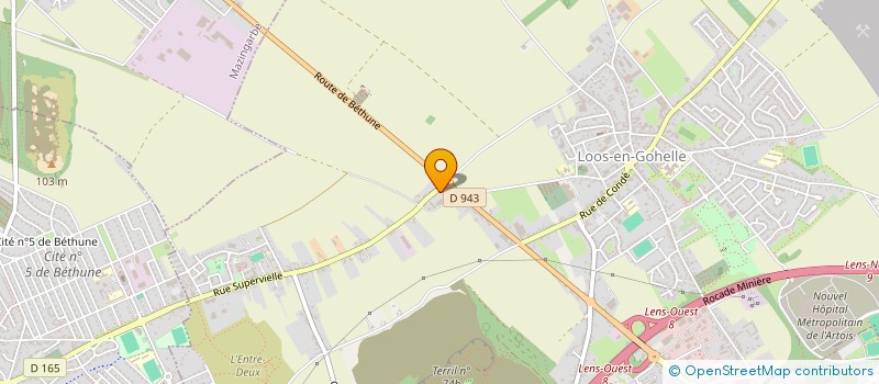 localisation de l'entreprise OHANA DG  LOOS-EN-GOHELLE