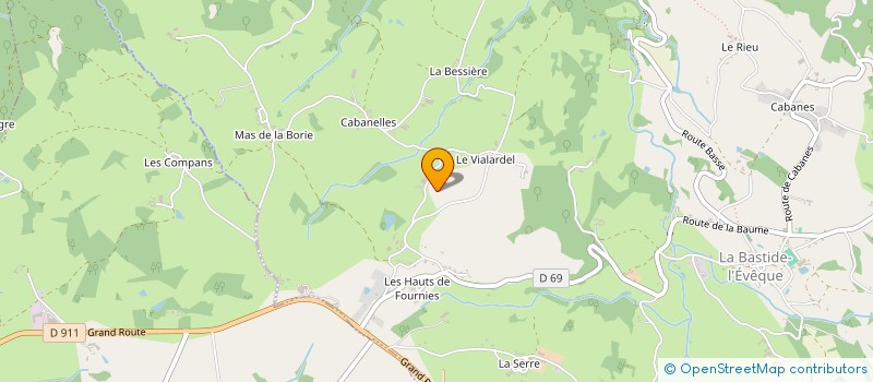 localisation de l'entreprise OHANA ELGL  LE BAS SEGALA