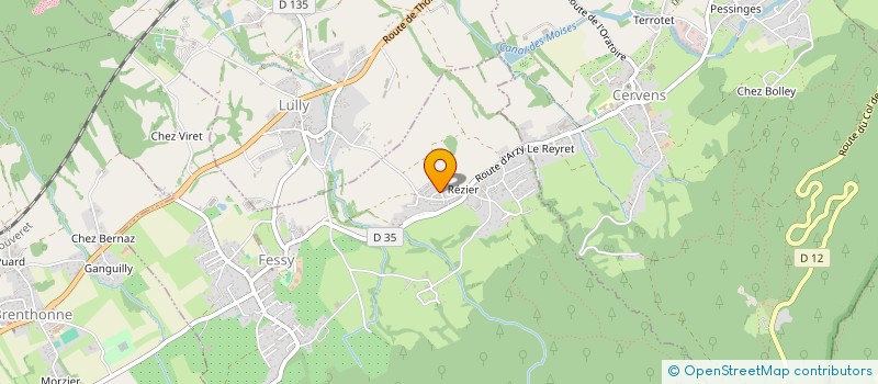 localisation de l'entreprise OHANA FEST'  LULLY