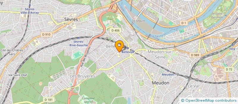 localisation de l'entreprise OHANA INVESTISSEMENT  MEUDON