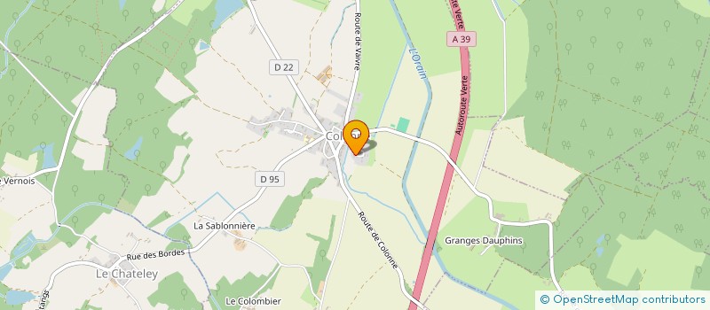 localisation de l'entreprise OHANA'MAM  COLONNE