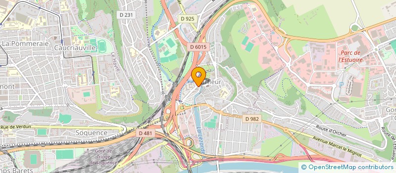 localisation de l'entreprise OHANA (OHA)  HARFLEUR