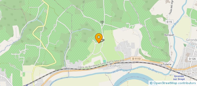 localisation de l'entreprise OHANA STUDIO  CASSEUIL