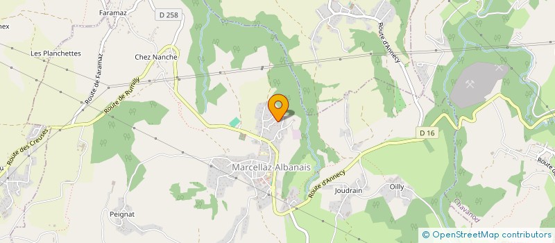 localisation de l'entreprise OHANIAN INVEST  MARCELLAZ-ALBANAIS