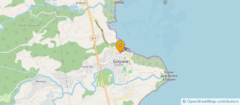 localisation de l'entreprise OHANNA CONDUITE à GOYAVE