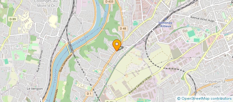 localisation de l'entreprise OHB GROUP  CALUIRE-ET-CUIRE