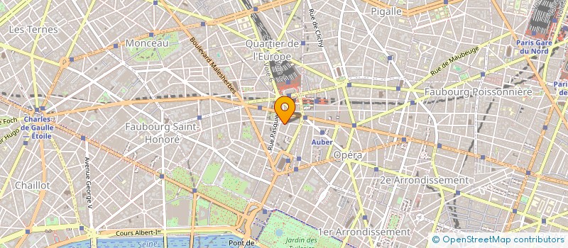 localisation de l'entreprise OHC à PARIS