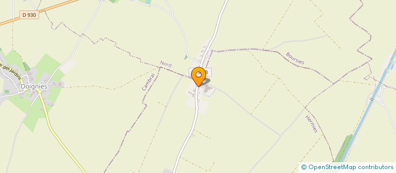 localisation de l'entreprise OHD DEVELOPPEMENT  HERMIES