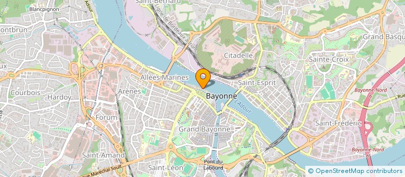 localisation de l'entreprise OHE DU BATEAU à BAYONNE