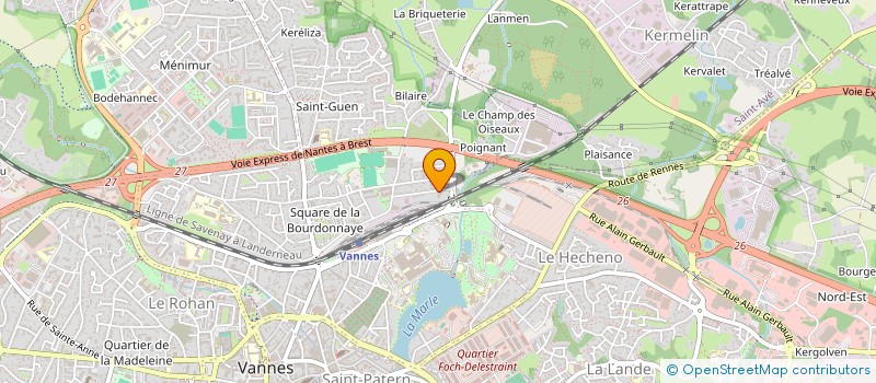 localisation de l'entreprise OHEA  LANESTER