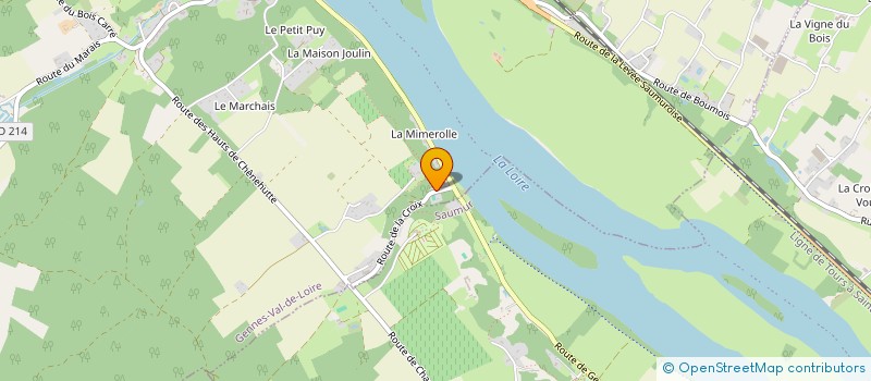 localisation de l'entreprise OHIMMO  GENNES-VAL-DE-LOIRE