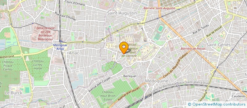 localisation de l'entreprise OHITI'K BY KAREN  BORDEAUX