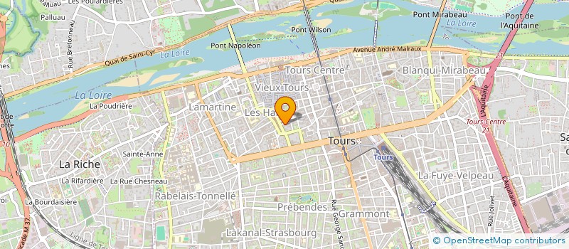 localisation de l'entreprise OHJE INVEST  TOURS