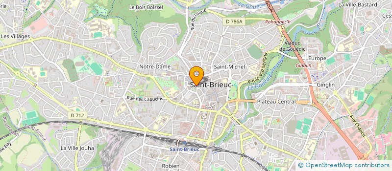 localisation de l'entreprise OHLALA CAFE CERAMIQUE à SAINT-BRIEUC