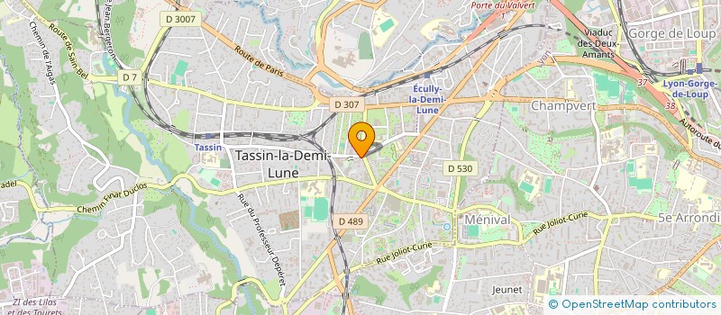 localisation de l'entreprise OHLALA & CO  TASSIN-LA-DEMI-LUNE