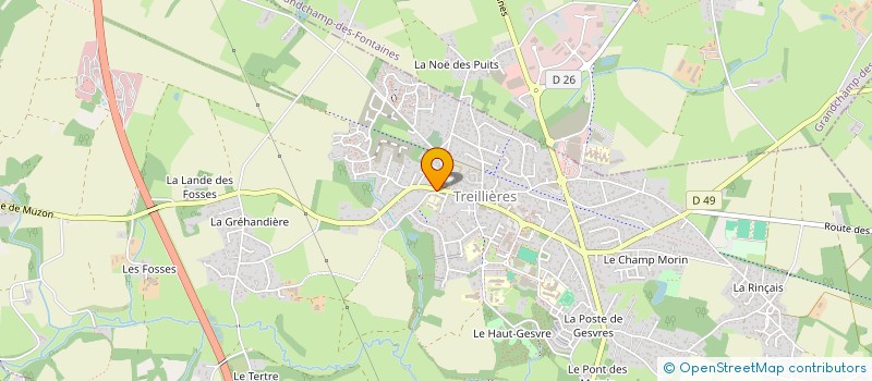 localisation de l'entreprise OHLALA PLACEMENTS  GRANDCHAMP-DES-FONTAINES