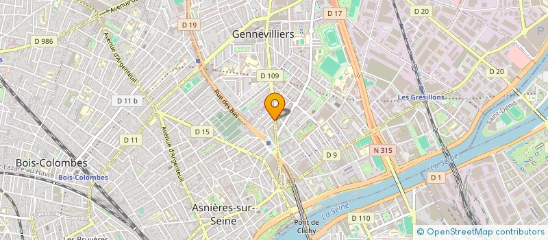 localisation de l'entreprise OHLALAB STUDIO  ASNIERES-SUR-SEINE