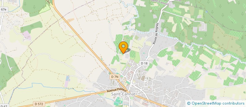 localisation de l'entreprise OHLMA  SAINT-CANNAT