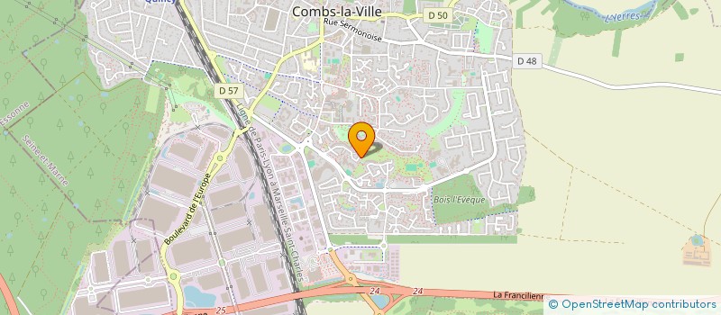 localisation de l'entreprise OHM  COMBS-LA-VILLE