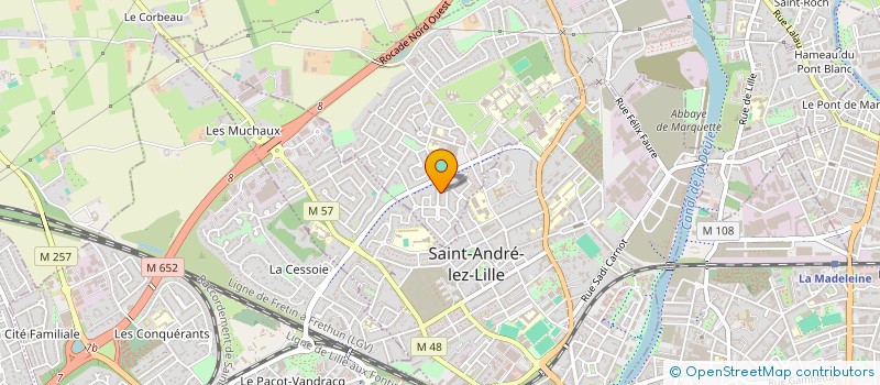 localisation de l'entreprise OHM DIAG à MARQUETTE-LEZ-LILLE