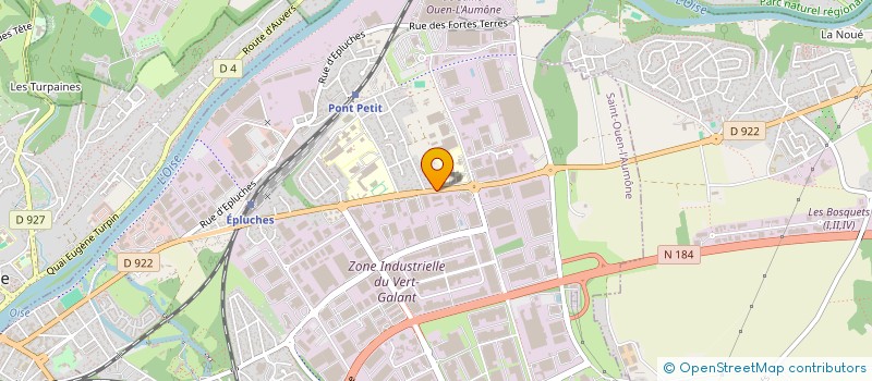 localisation de l'entreprise OHM ELEC à SAINT-OUEN-L'AUMONE