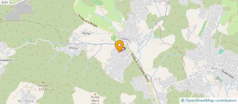 localisation de l'entreprise OHM ELEC  ALATA