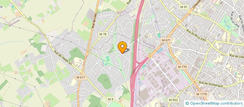 localisation de l'entreprise OHM ET STRATEGIE  WAMBRECHIES