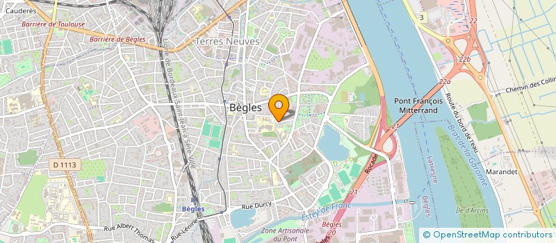 localisation de l'entreprise OHM SOLUTIONS à BEGLES