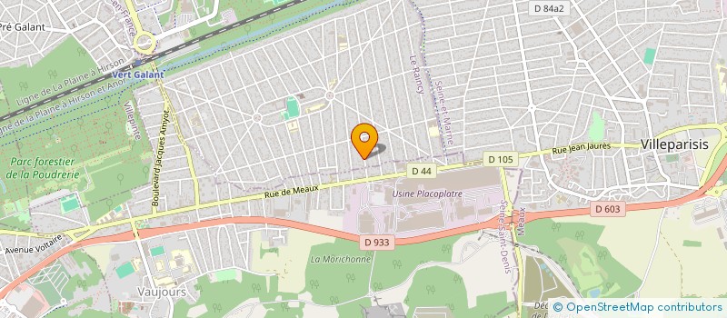 localisation de l'entreprise OHMAD & CO à TREMBLAY-EN-FRANCE