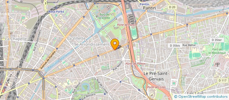 localisation de l'entreprise OHMANN à PARIS