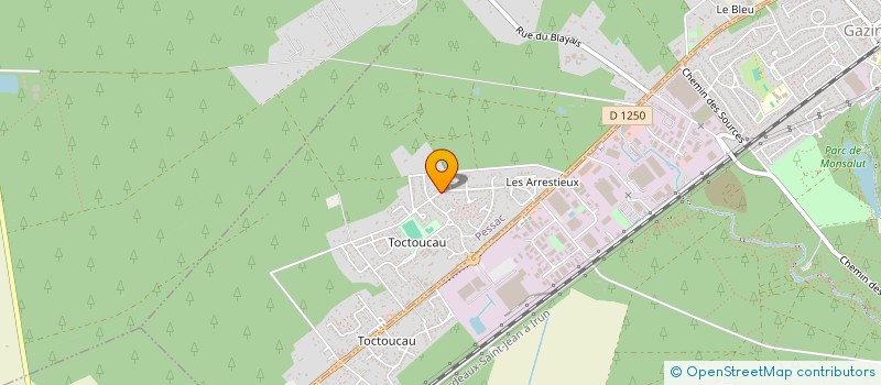 localisation de l'entreprise OHME à PESSAC