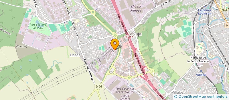 localisation de l'entreprise OHME G  LISSES