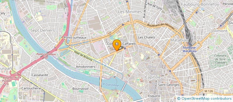 localisation de l'entreprise OHMEGA à TOULOUSE