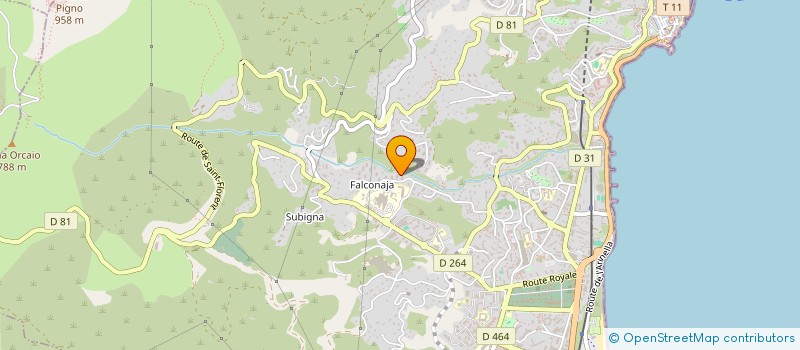localisation de l'entreprise OHMS à BASTIA