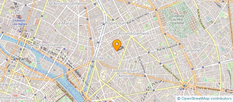 localisation de l'entreprise OHMYGF  PARIS