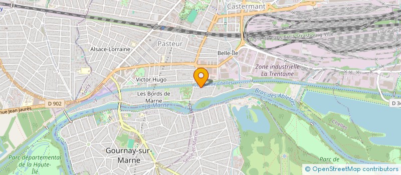 localisation de l'entreprise OHNEST  CHELLES