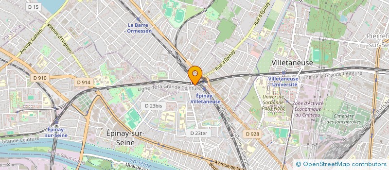 localisation de l'entreprise OHP à EPINAY-SUR-SEINE