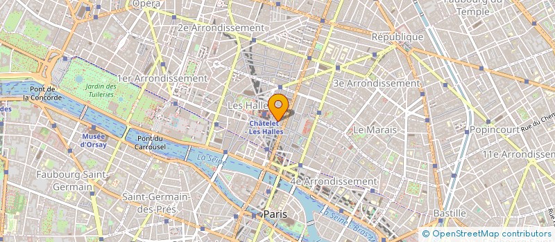 localisation de l'entreprise OHR à PARIS