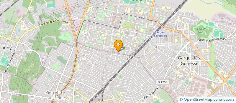 localisation de l'entreprise OHR CAPITAL  SARCELLES