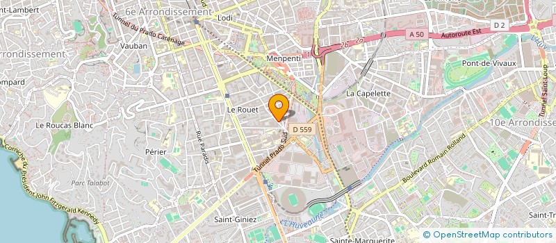 localisation de l'entreprise OHR RAPHAEL à MARSEILLE